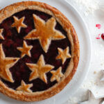 Linzer Torte mit Sternen