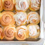 Zimtschnecken mit Frischkäse Frostig in Form am Stück